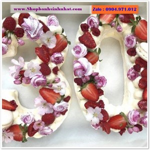 Bánh Sinh Nhật Chữ Cái & Số - RP32